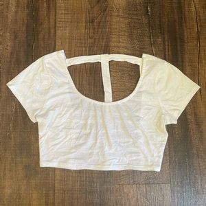 Windsor White Crop Top